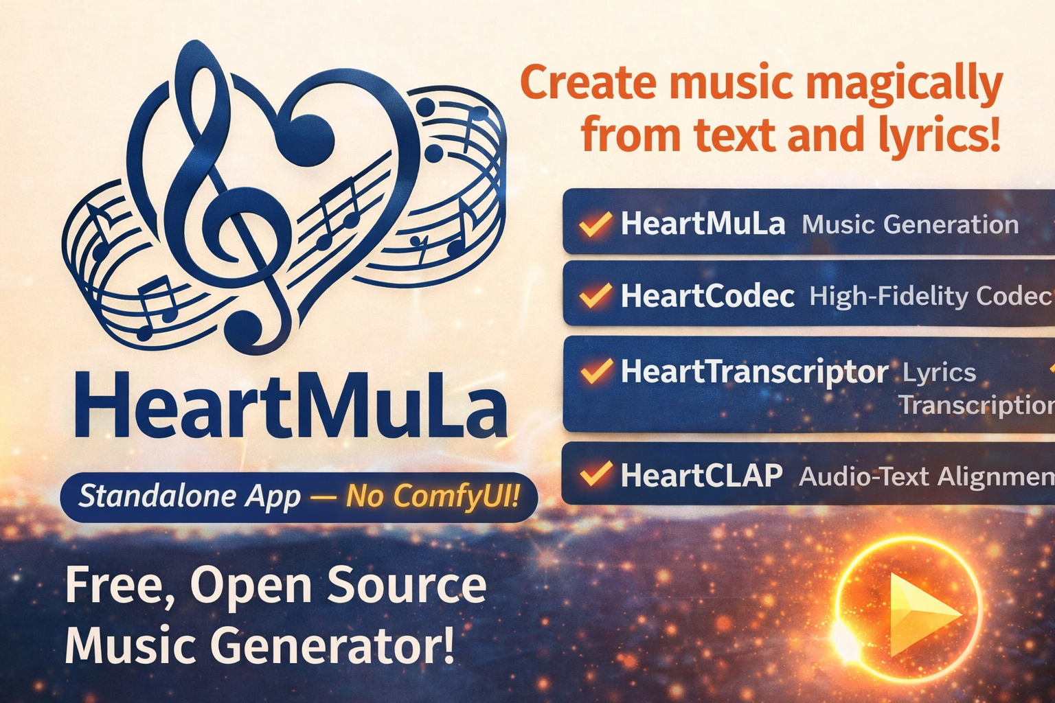 HeartMuLa Open Source Music Generation App