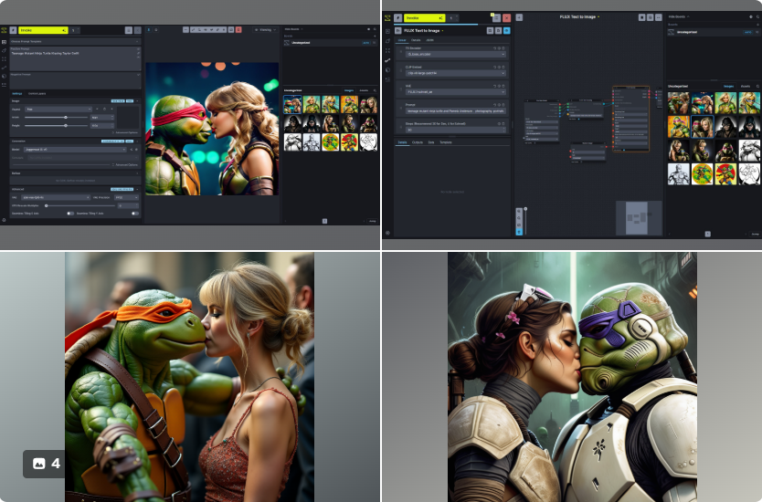 InvokeAI Creative Interface