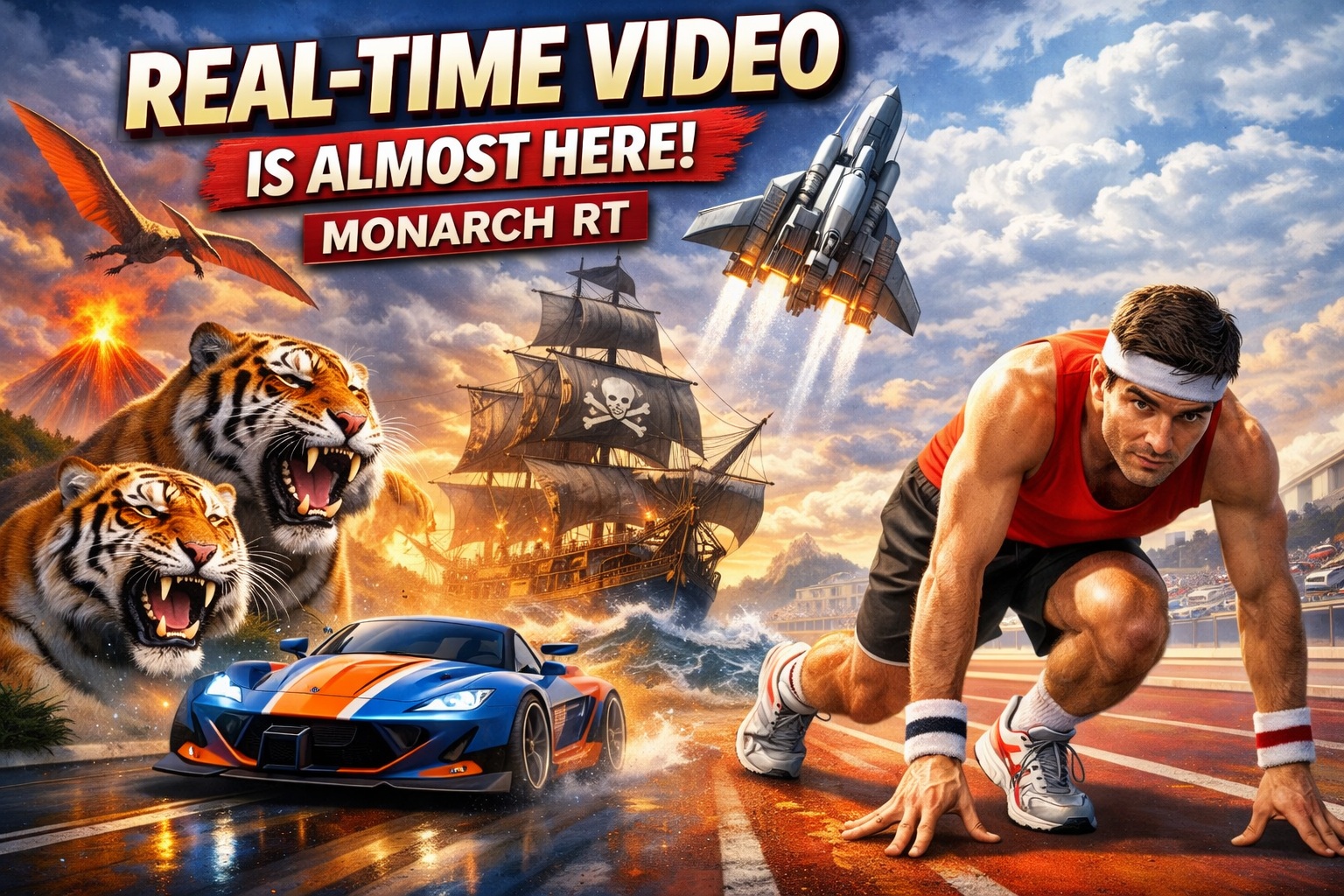 MonarchRT Real-Time Video Diffusion