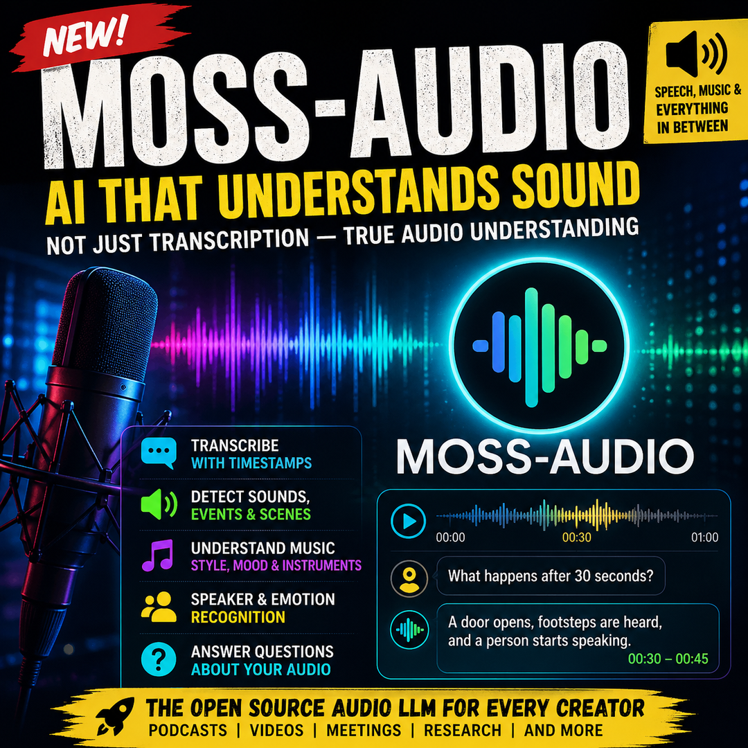 MOSS Audio AI Captioning Tool