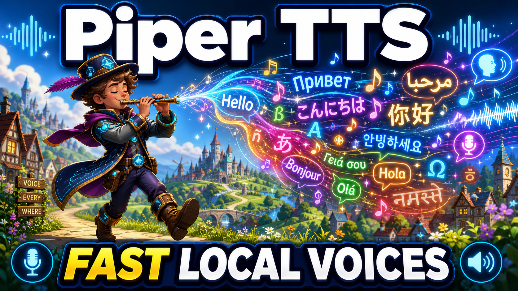 Piper TTS Local Text to Speech